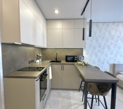 Студия Премиум с панорамным видом на море в ЖК Метрополь (381) в Метрополь рэнт-апарт