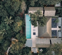 Вилла Luxury с 4 комнатами с видом на океан в Villa Escape Burasari