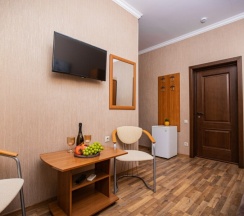 Семейный двухкомнатный до 4 гостей с балконом в Джульетта