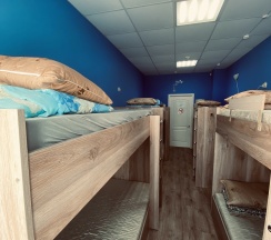 Койко-место в восьми местном мужском номере в Olimp