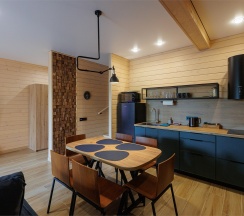 Super Лодж с 2 спальнями, баней и купелью, с видом на озеро в Пасторское озеро