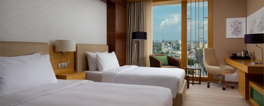 Представительский Делюкс с 2 раздельными кроватями в Воронеж Marriott