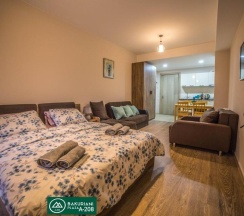 Студия с балконом в Bakuriani Plaza A 208