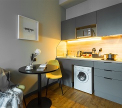 Стандартный двухместный номер с 1 кроватью в Grani aparthotel