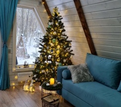 Домик № 2 (бирюзовый) в Айда relax