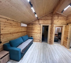 Апартаменты Comfort с 2 комнатами с красивым видом из окна в Межгорье