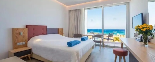 Одноместный номер Standard с видом на море в Protaras Plaza Hotel