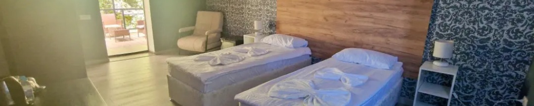 Двухместный номер с террасой Comfort 2 отдельные кровати в SkyTerra