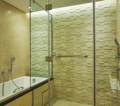 Люкс Prestige с 2 комнатами с панорамным видом на город в Mercure Barsha Heights