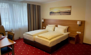 Двухместный номер Standard двуспальная кровать в Hotel Harburger Hof
