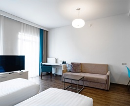 Студия Бизнес 2 кровати в Ramada Hotel & Suites by Windhham Novosibirsk