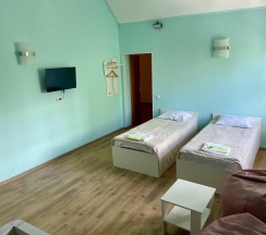 Номер стандарт с 2 односпальными кроватями №32 в Гости
