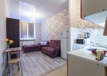 1-комнатные апартаменты студия в Open Apartments (Опен Апартментс) на Московском 183-185, лит А