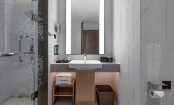 Двухместный номер Deluxe 2 отдельные кровати в Hampton by Hilton Qingdao Jiaodong International Airport South Hotel