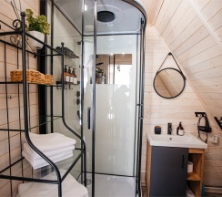 Шале A-Frame с двумя спальнями в Бадан