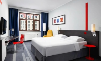 Двухместный номер Стандартный с видом на реку (двуспальная кровать) в Park Inn Radisson Роза Хутор