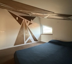 Четырёхместный семейный коттедж с видом на внутренний двор в Ракита