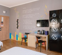 2-х местный в блоке Extra Space вид на горы в Ays Design Hotel