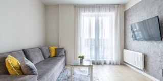 Минск: Апартаменты Квартира на сутки Минск Маяк Метро 3 минуты Бесконтактное заселение Wi-Fi Кухня объединена с жилой зоной Отдельная спальня