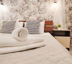 2-комнатные апартаменты стандарт с 1 двуспальной кроватью (без окна) в Deluxe apartments