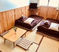 Двухместный номер Standard 2 отдельные кровати в Hostel Mosura No Tamago