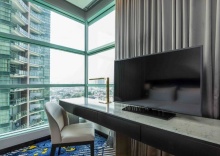 Двухместный клубный номер Standard с видом на город двуспальная кровать в Chatrium Hotel Riverside Bangkok