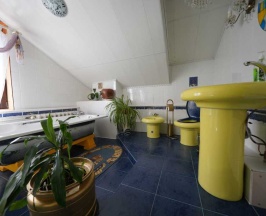 Коттедж с 3 комнатами с красивым видом из окна в Дом на Волге