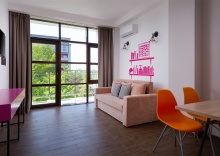 Family room with balcony (В ТАУНХАУСЕ) в Beton Brut Ultra All Inclusive&SPA Anapa Miracleon