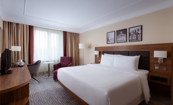 Стандарт с кроватью "king-size" и видом на город в Radisson Hotel Ulyanovsk