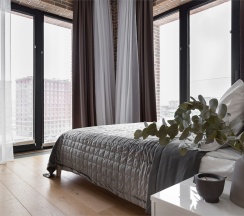 Family апартамент для 6-ти гостей с видом на город в Sv Loft Apart