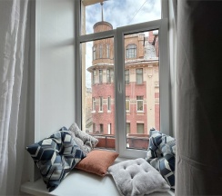 Однокомнатная квартира (Метро Чкаловская через дорогу) в Rauktis apartments