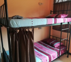 Кровать в общем номере в Karma Home Hostel