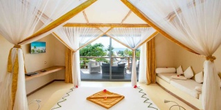 Кендва: Апартаменты Gold Zanzibar Beach House & Spa