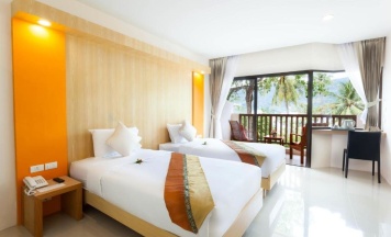 Двухместный номер Cozy 2 отдельные кровати в Patong Lodge Hotel