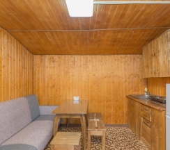 Коттедж Standard с красивым видом из окна в Раш