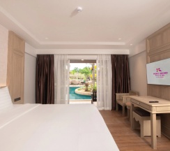 Двухместный номер Pool Access двуспальная кровать в Phuket Orchid Resort and Spa