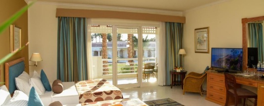 Двухместный номер Superior с балконом двуспальная кровать в Pickalbatros Golf Beach Resort