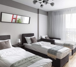 Апартаменты Стандартные 2 отдельные кровати в Апарт-отель Nordy Homes Minsk