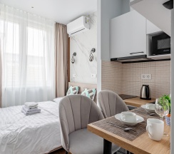 1-комнатные апартаменты студия Москва, Берёзовая аллея, 19к6 в InHome24 (ИнХоум24) на аллее Берёзовая 19к6