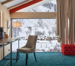 Шале с двуспальной кроватью 1-я линия в Маральник Altai Palace