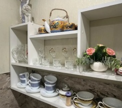 Двухместные апартаменты c 1 комнатой с балконом (двуспальная кровать) в Квартира Уютная однокомнатная с новым ремонтом в историческом цeнтpe города Пcкoва