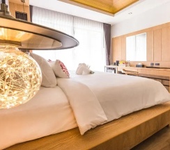 Двухместный Pool Access номер Deluxe с балконом двуспальная кровать в Aurico Kata Resort & Spa