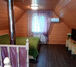 Двухместные апартаменты Classic c 1 комнатой с красивым видом из окна двуспальная кровать в Усадьба Коноваловых