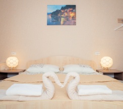 Двухместный номер с 1 кроватью и ванной комнатой в ЗОО