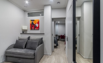 Двухместный семейный люкс двуспальная кровать в Design-hotel Tchaikovsky