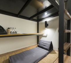 Семейный номер Standard с видом на город в Chingcha Bangkok - Hostel