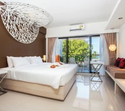 Номер Deluxe с видом на море в Coral Inn