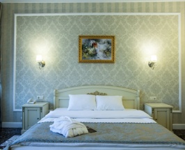 Двухместный номер Deluxe двуспальная кровать в Чапаев