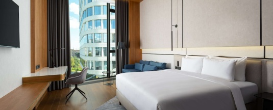 Номер представительский  с 1 двуспальной кроватью в Radisson Blu Leninsky Prospect Hotel Moscow