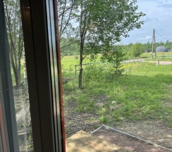 Домик синий в Домики в поле